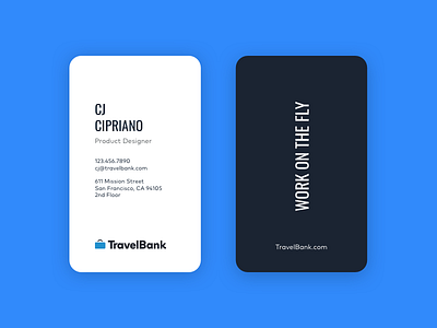 Business Cards 2018 brand business cards travel travelbank
