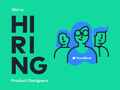 Travelbank is Hiring! design fintech hiring productdesigner startup travel travelbank