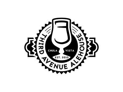 Third Avenue Aalehouse alehouse beer chula vista design downtown illustration logo san diego third ave third avenue