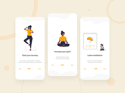 Meditation App Onboarding