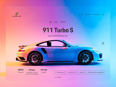 Porsche Website Redesign