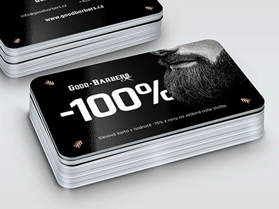 Good Barbers client cards color design digital logotype portfolio social typography ui ux website