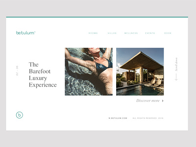 Be Tulum website proposal