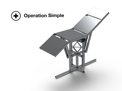 Operation Simple Table brand charity health healthcare industrial design metal mission need silver simple