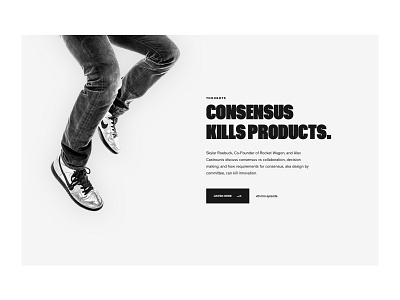 Kicks & Type black brand branding connected design internet of things iot simple typography