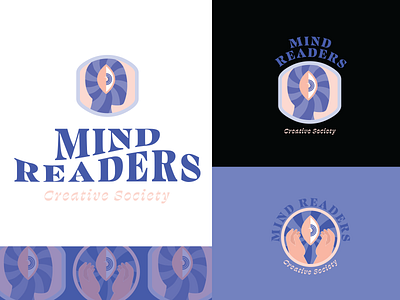 Mind Readers branding eye illustration logo logo design mind mind reader psychic