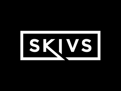 SKIVS Logo logo skivs underwear logo