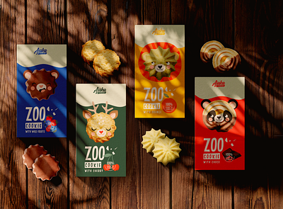 Packaging Design for Ajaka Zoo Kids Special Edition adobe illustrator cc adobe photoshop cc box design brand design brand identity branding branding and identity branding design charachter design character colorpalette cookiedesign design graphic design illustration logo package package design packaging packagingdesign