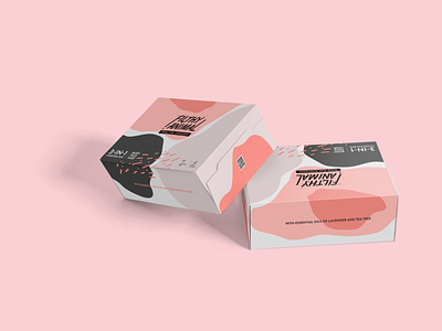 Packaging Design proposal for Filthy animal soap for athletes.