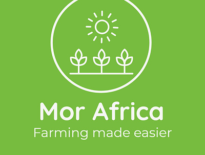 Mor Africa branding graphic design logo