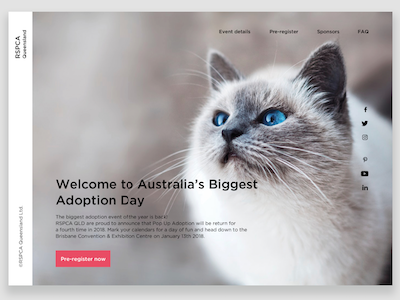 Landing Page ui ux web design