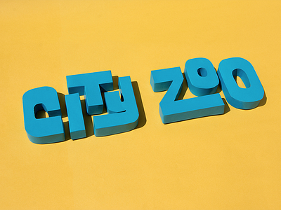 City Zoo branding city zoo logotype