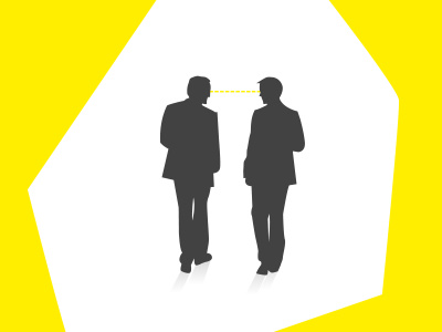 Client relationships 1 illustration yellow