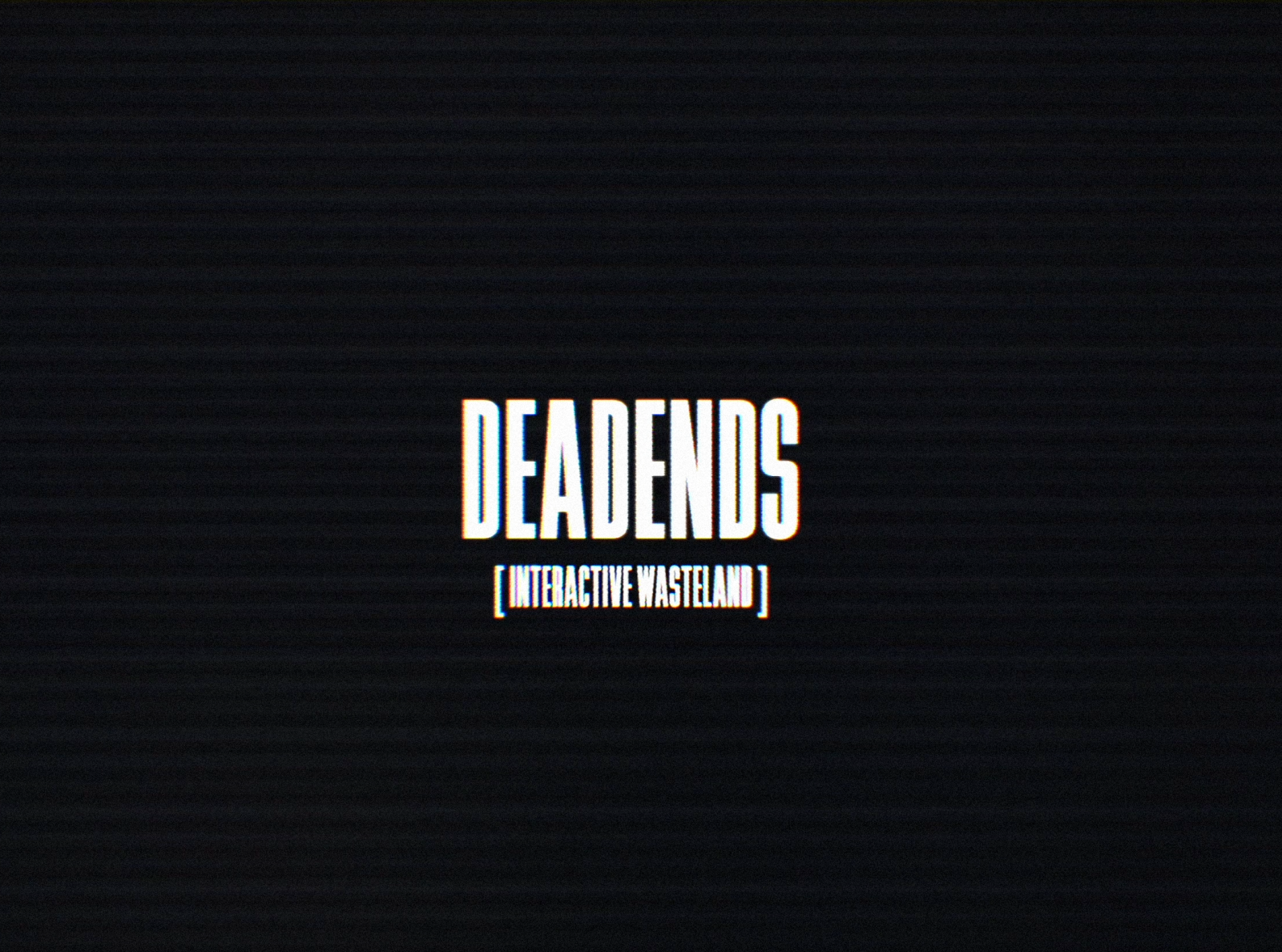 Deadends Title Screen By Skylar Thomas On Dribbble