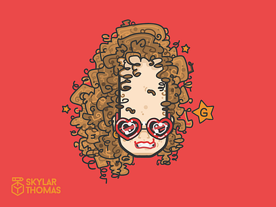 Stickers round 3: the actress