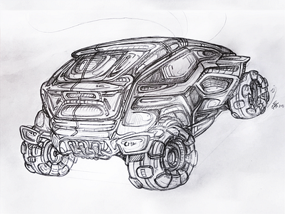 2nd car sketch 4x4 bmw car car drawing drawing ink illustration pen and paper pencil product design racecar sketch tesla vehicle