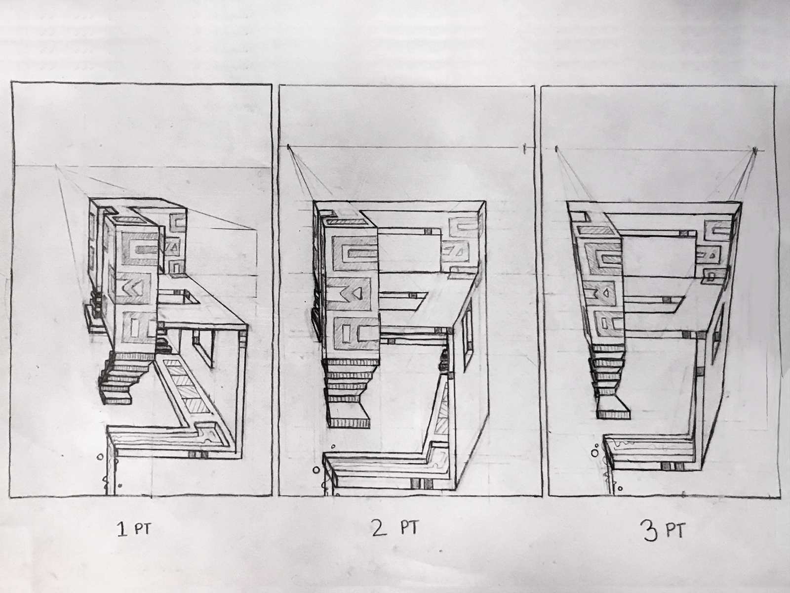 Set Up a View; Compose a Scene; Finding the Eye Level (4/5) - Perspective  Sketching [Book]