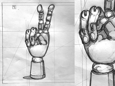 Sketch - hand model