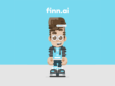 Finn.Ai Character aftereffects ai boy c4d character character design design illustrator logo videogame