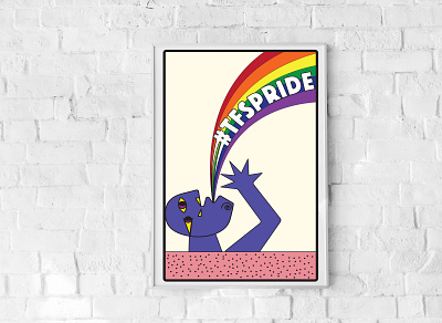 Pride graphic design illustration illustrator poster design vector vector art