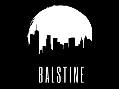 Balstine Logo architecture black branding company design graphic design illustration learn logo logo design new silhouette vector white