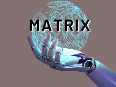 MATRIX Logo aesthetic ai artificial intelligence branding company cool design graphic design illustration inspiration logo logo design new technology vector