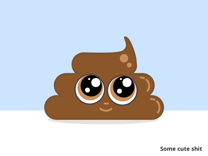 Some cute shit poop emoji