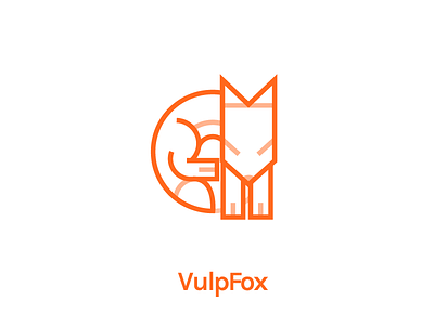 Vulpfox animal fox logo vulpes