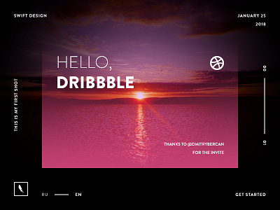 Hello Dribbble!