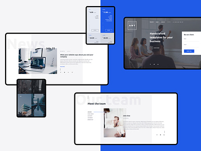 ANY — Creative Business HTML Template