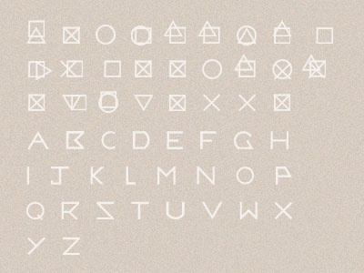 The Grid System font grid shapes system typeface