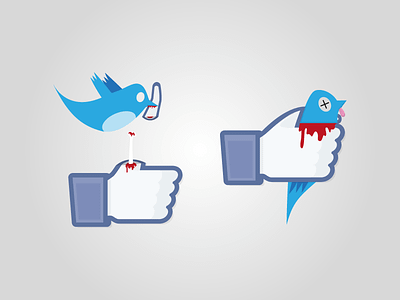 Social Beef branding cartoons icon illustration social network vectors simplicity