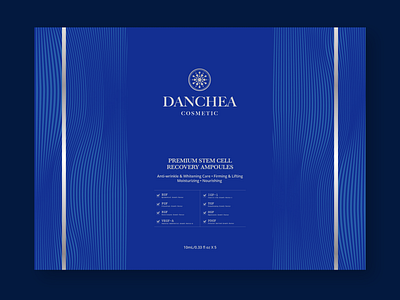 Cosmetic brand 'DANCHEA' Packaging brand brand design brand identity branding cosmetic cosmetics design hospital illustration logo logodesign logotype luxury medical medicine package package design packaging ui ux