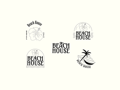 Beach House graphic design logo