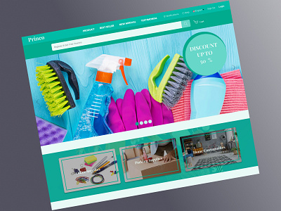 Princo Marketplace branding design ui ux website