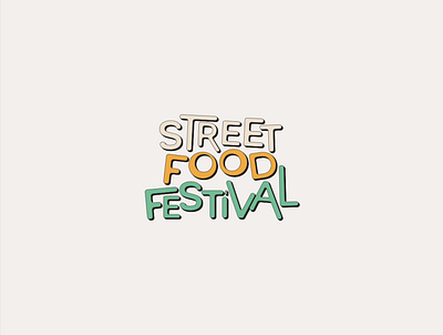 Logo Food Festival branding design logo