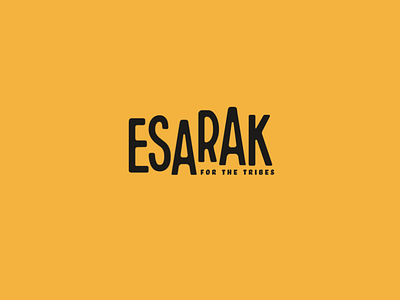 Logo Esarak branding design logo