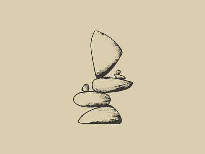 Strong Balance balance equilibrium flink harmony icon nature rocks stone strong