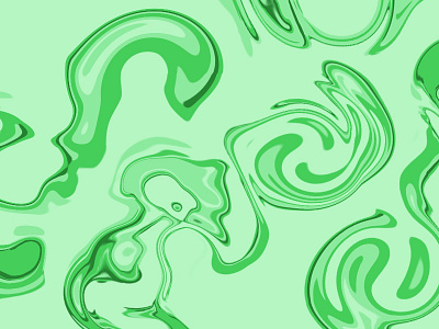 Marble Doodle #004 doodle green marble photoshop swirl