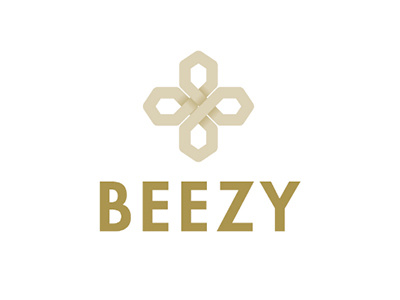 Beezy Logo bee logo logotype minimal start up vector