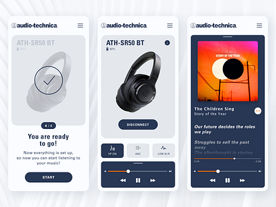 Audio Technica App Facelift Concept v2 - 2/2
