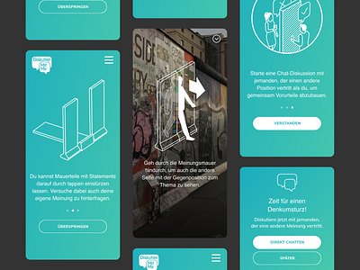 Augmented Reality Webapp Interface Design