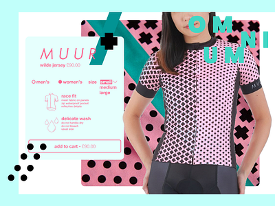 Wilde Jersey Collection Landing cycling jersey landing page ui