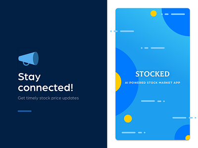 Splash screen - Stocked App