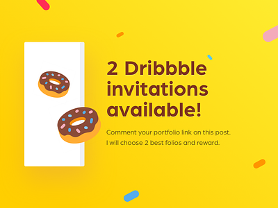 2 Dribbble invitations available - Post your folio! designer dribbble dribbble best shot dribbble invitations dribbble invite dribbble invite giveaway invite invite giveaway invite2 ui ux