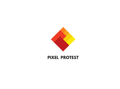 Pixel Protest Logo logo logodesign pixel vector