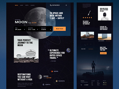 SPACED Website Concept