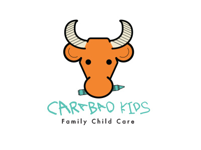 Carabao Kids art design logo