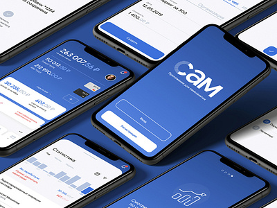 Bank App for self-employed. UX/UI. VTB + Angry