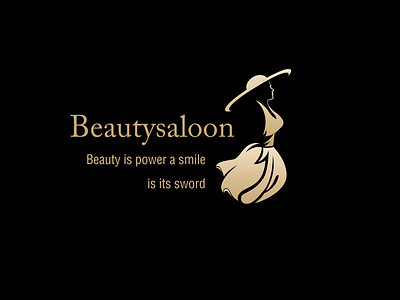 Beauty Saloon 3d 3d logo animation best logo best vector logo brand logo branding business logo graphic design logo logo animation logo beauty saloon minimalist modern logo motion graphics simple logo ui vector logo